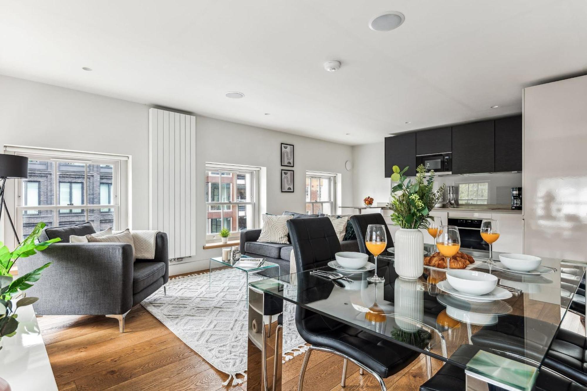 Modern 1Br In Central Fitzrovia - Cityapartmentstay لندن المظهر الخارجي الصورة