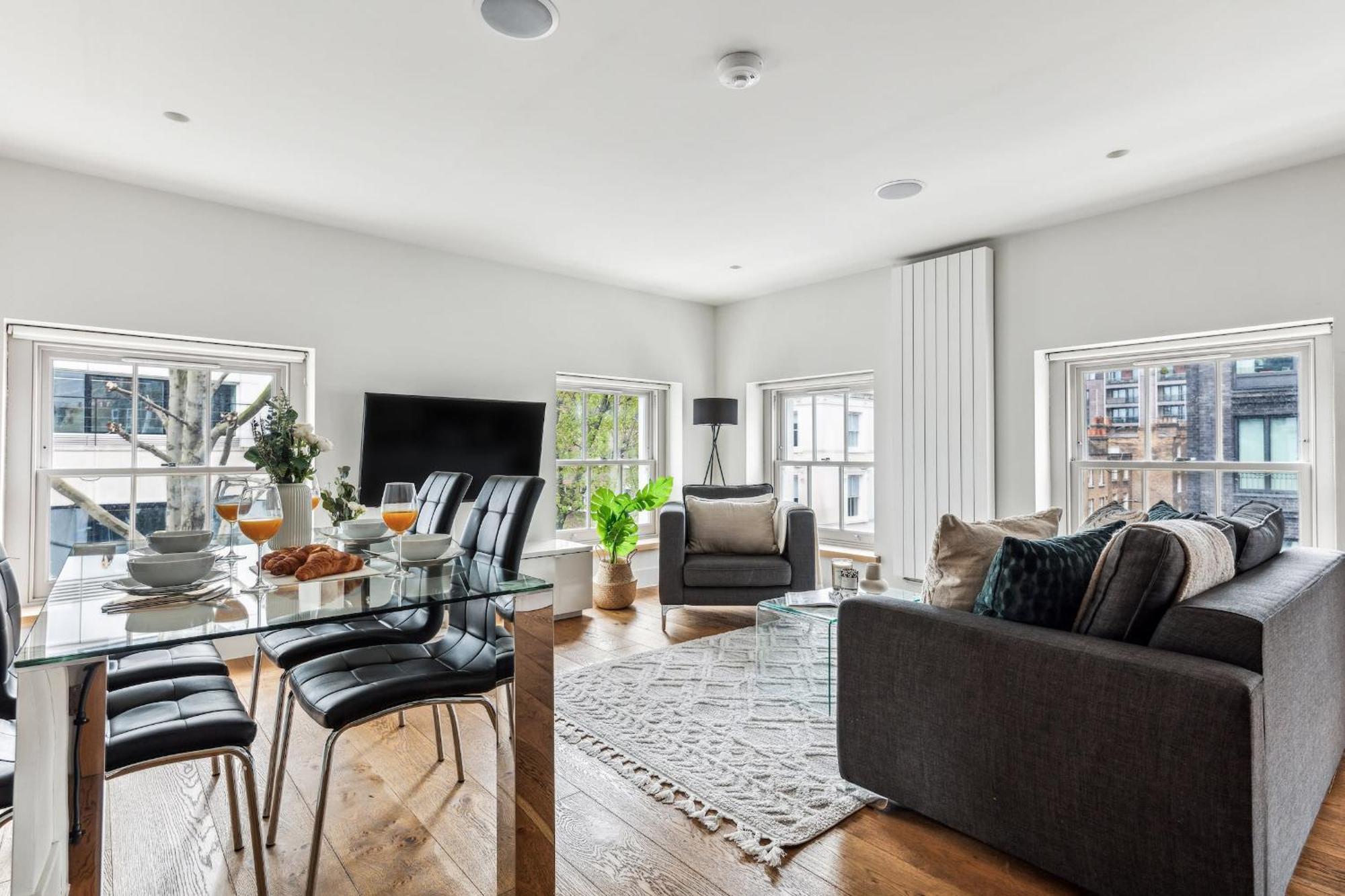 Modern 1Br In Central Fitzrovia - Cityapartmentstay لندن المظهر الخارجي الصورة